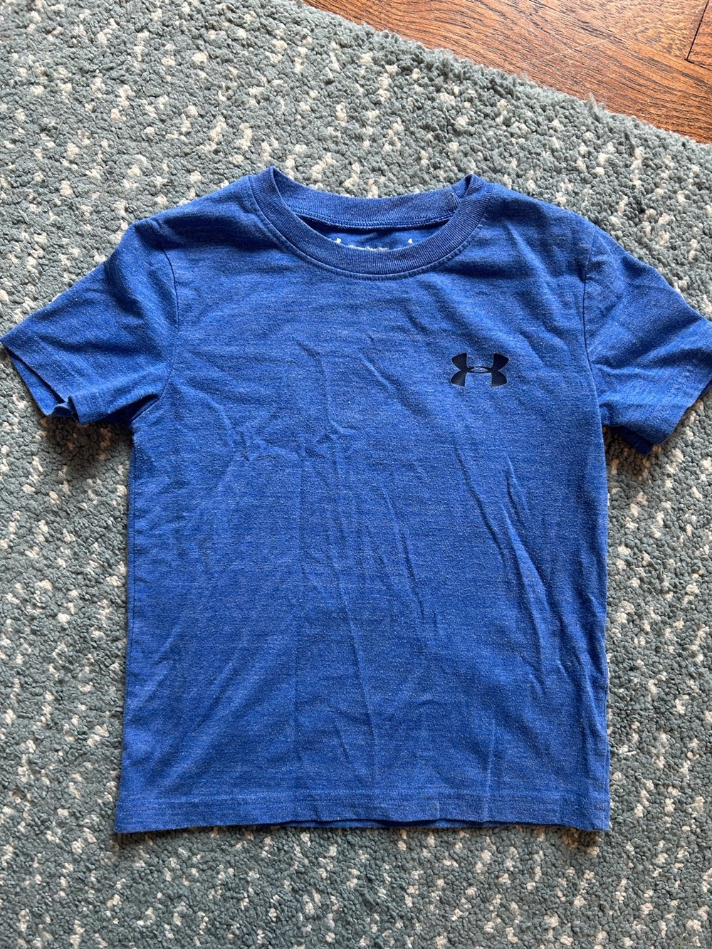 Under Armour Kids Blue Short Sleeve Performance Tee